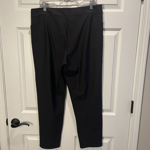 Athleta Stellar Skinny Trouser Black Travel Athleisure Size 16 Womens Stretch - Picture 2 of 9